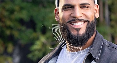 Facial Hair Thickness